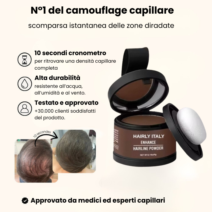 Polvere per la ricrescita maschile - Hairy Itaty™